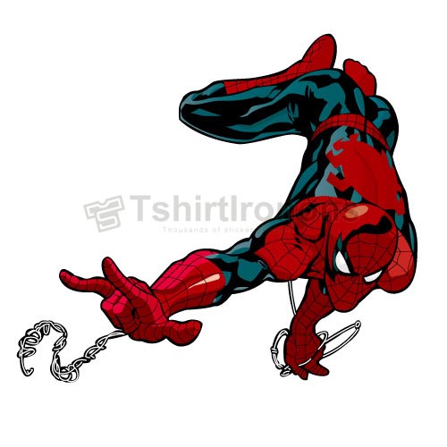 Spiderman T-shirts Iron On Transfers N4627 - Click Image to Close